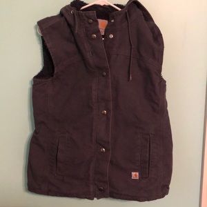 Carhartt hooded vest